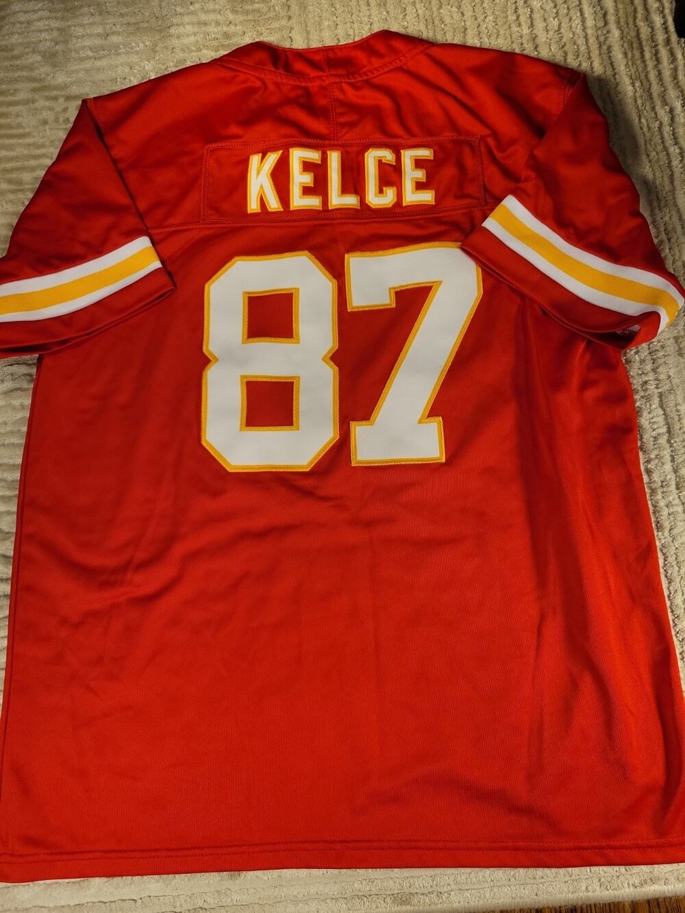 Travis Kelce Kansas City Chiefs Jersey Mens Size Medium Football Adult